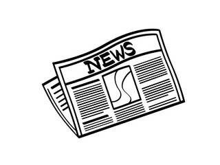 newspaper icon illustration