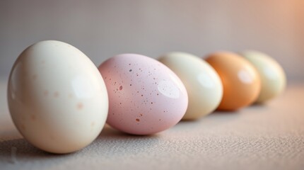colorful easter eggs