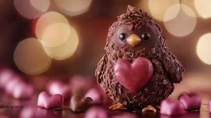 バレンタイン チョコ ハート 食べ物 ひよこ