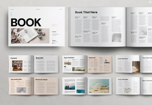 Minimal Book Layout