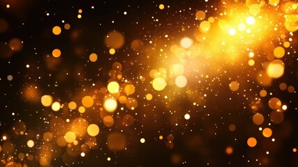 Fototapeta premium Sparkling light on glossy backdrop