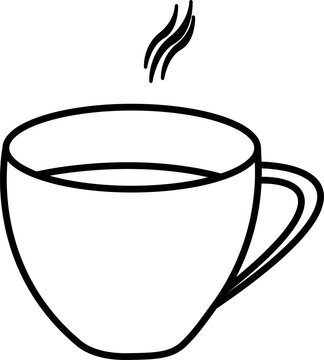 X&iacute;cara de caf&eacute; vetorial elegante para branding e projetos criativos, Elegant coffee cup vector for branding and creative projects