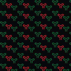 seamless pattern with hearts