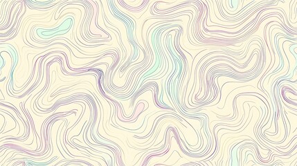 Fototapeta premium Abstract Swirling Lines Pattern Background Design