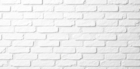 Fototapeta premium Textured off-white brick wall, showing subtle variations , shadow, home
