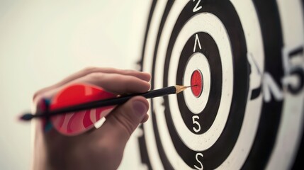 Business consultant tracking each task completed by the client toward achieving success. 