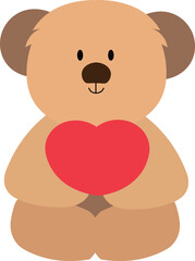 Looking for a friend who's always up for a cuddle and a playful chase? Look no further! This little bear is the perfect companion, with a heart full of love.