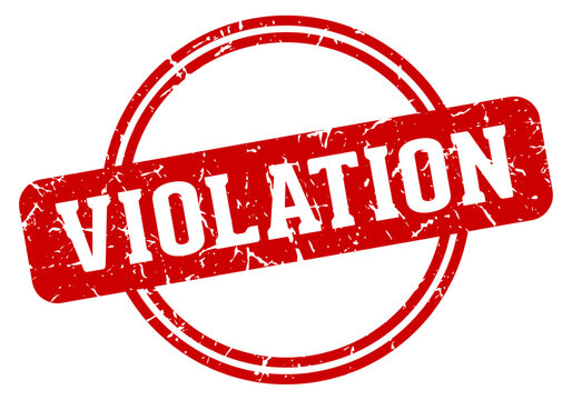 violation stamp