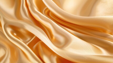 Obraz premium Golden Silk Fabric Texture