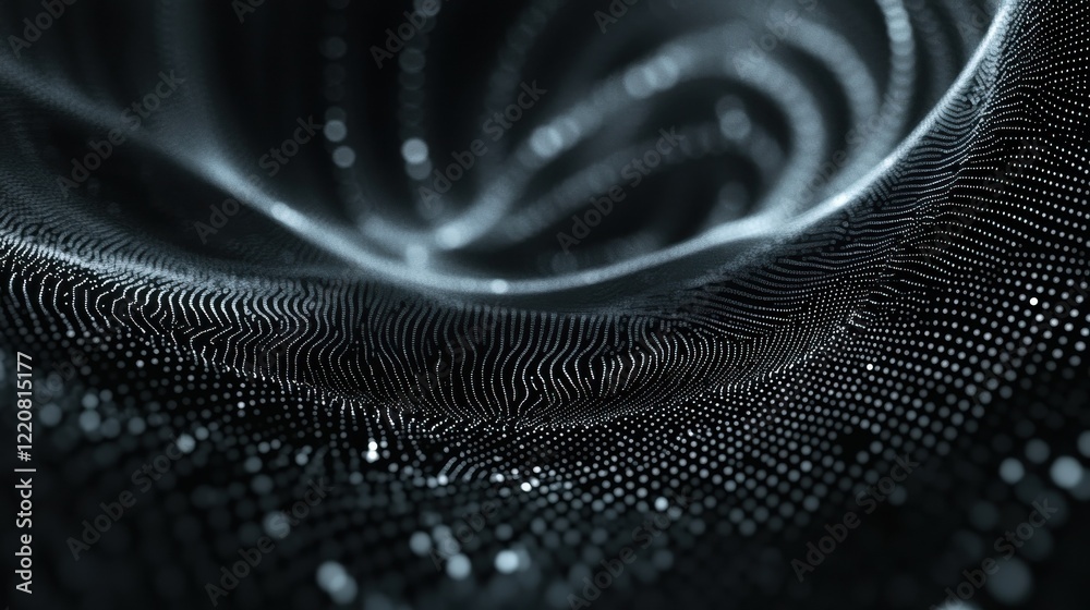 Poster abstract polygonal space. background with connecting dots and lines. artificial intelligence technol