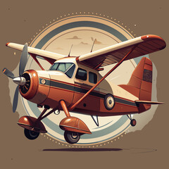 vintage helicopter © InDesign