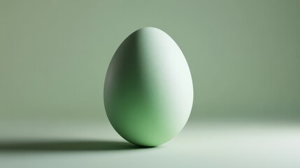 flatlay of easter egg on the green background