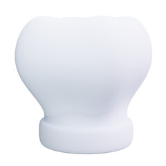 chef hat 3d render icons