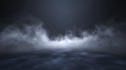 Mysterious Fog Light Play Ethereal Environment