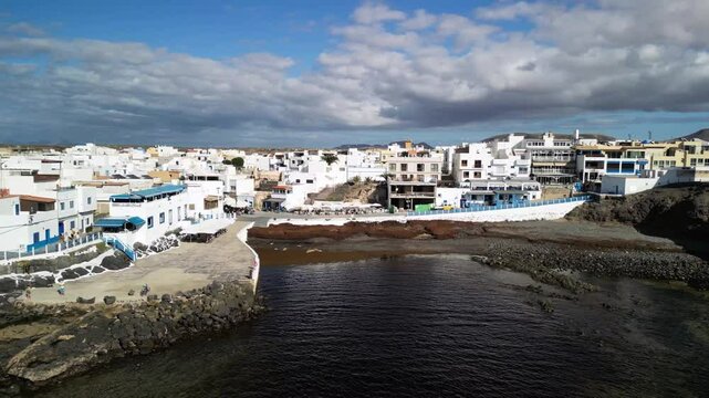 El Cotillo miasto na p&oacute;łnocy wyspy Fuerteventura