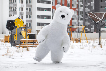 Big Polar Bear - Animated Entertainment Costume