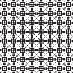 Minimalist black and white seamless pattern background