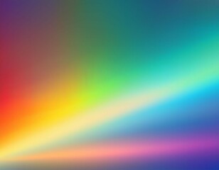 Obraz premium abstract of blurred rainbow prism light overlay background for mockup and decorative