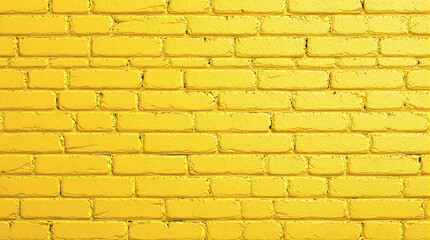 yellow brick wall texture background