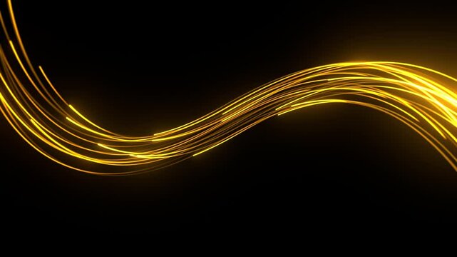 elegant light trails wedding opener backdrop