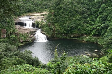Mariyudu falls on Iriomote island, Okinawa