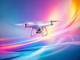 Abstract White Background Drone Aerial Photography: Clean Minimalist Website Banner Design