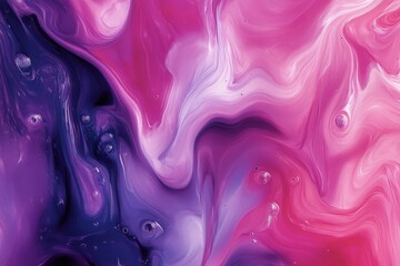 Obraz premium Close up of a beautifully crafted purple and pink marble painting