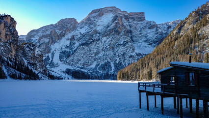 Winter in The Dolomites, Northern Italy