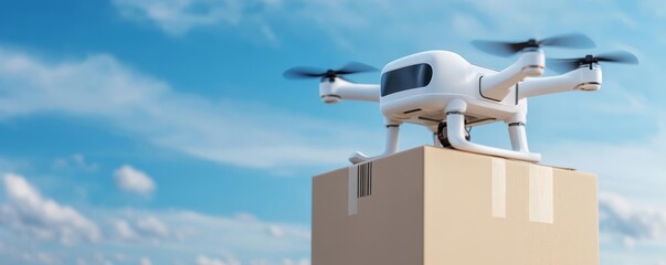 Fototapeta premium Circular economy solutions advancing freight robotics globally across hubs globally