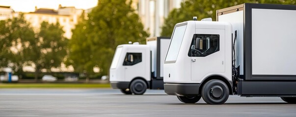 Fleet of autonomous electric trucks managing regional freight operations
