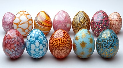 Easter eggs in the studio.