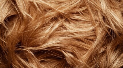 Naklejka premium A macro shot of tangled, wild strands presenting a raw, natural aesthetic that evokes emotions of freedom and untamed beauty in nature's own art.