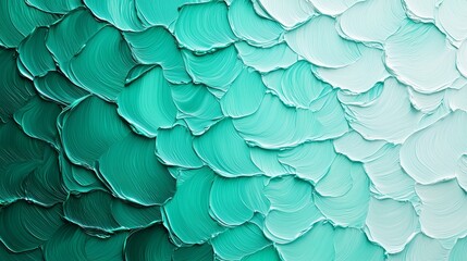Fototapeta premium Abstract aquatic texture digital art colorful design studio setting close-up view fluidity and depth