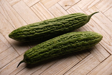 Bitter melon, paria, or pare is a climbing plant that originates from the tropical Asian region, especially the western part of India, namely Assam and Burma. Momordica charantia L.