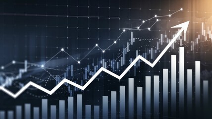 Money growth and investment analysis chart