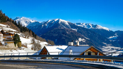 Wurmaulspitze Mountain Peak Italy Bordering Austria