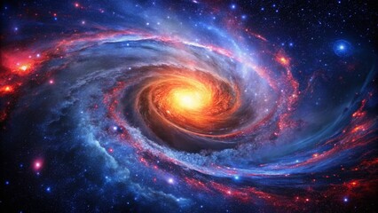 Cosmic Nebula: Low Light Galaxy Patterns, Celestial Dust and Stars