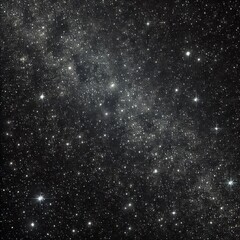 Obraz premium The image is a digitally generated representation of a starry night sky, similar to a real astronomical event. 