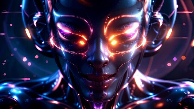Neon Robot