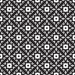 Minimalist black and white seamless pattern background