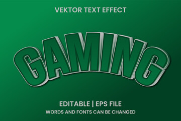 editable gaming effect text
