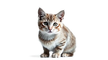 Fototapeta premium cat isolated on white