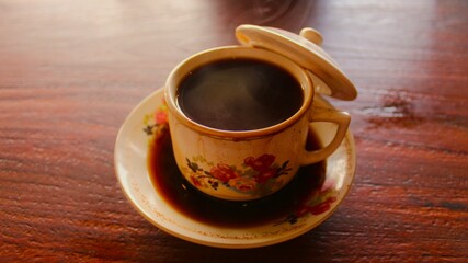 Traditional Kopi Lelet – Javanese Thick Coffee with Unique Art