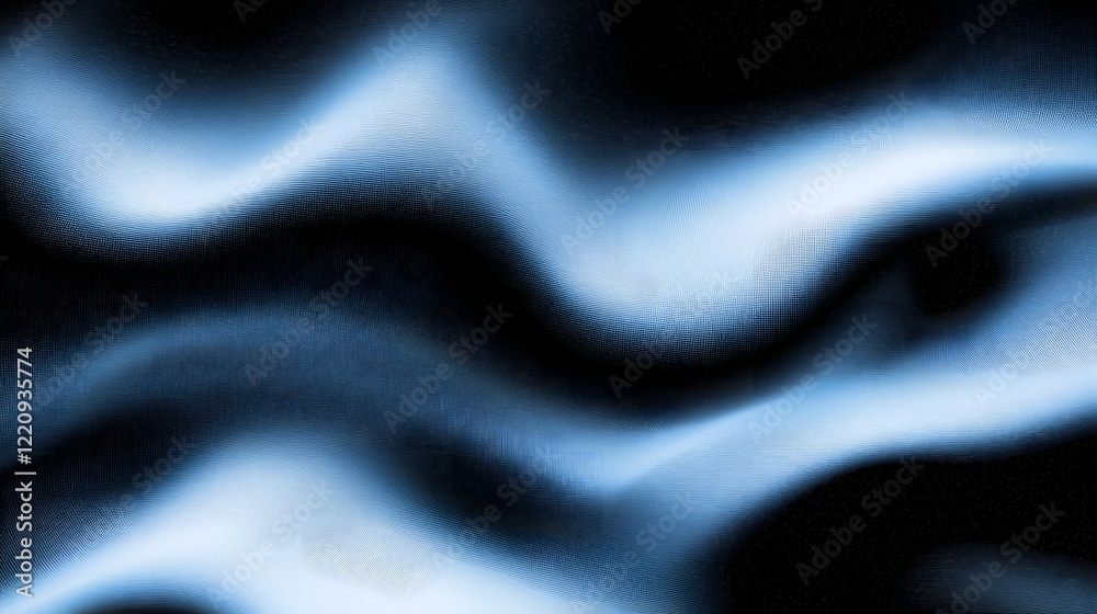 Poster Smooth Flowing 3D Abstract Digital Background Showcasing Modern Innovations and Digital Transformations with Intricate Geometric Patterns and Designs Reflecting the Fluid Nature of Digital Progress