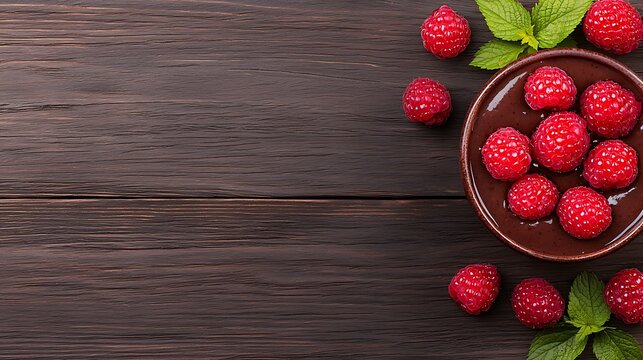 Decadent layers of mocha mousse and chocolate ganache with fresh raspberries kitchen food photography rustic close-up dessert indulgence