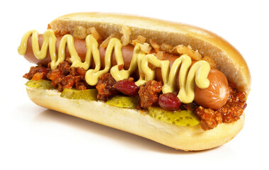 Chili Con Carne Hot Dog