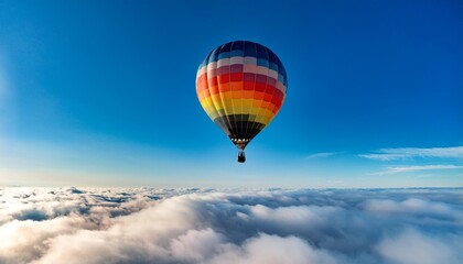 Fototapeta premium hot air balloon in the sky