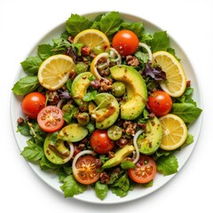 fresh vegetable salad