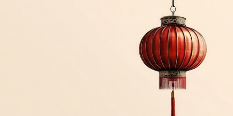 Obraz premium Traditional Chinese Red Lantern