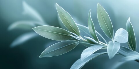 Obraz premium fluttering leaves soothing and calming visuals
